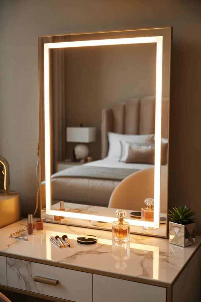 luxury vanity ideas mirror frame