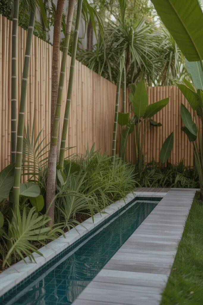 luxury garden fence ideas bamboo