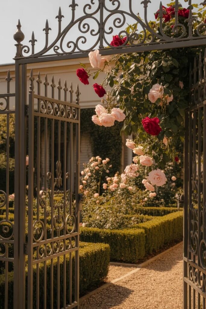 luxury garden fence ideas wrought iron