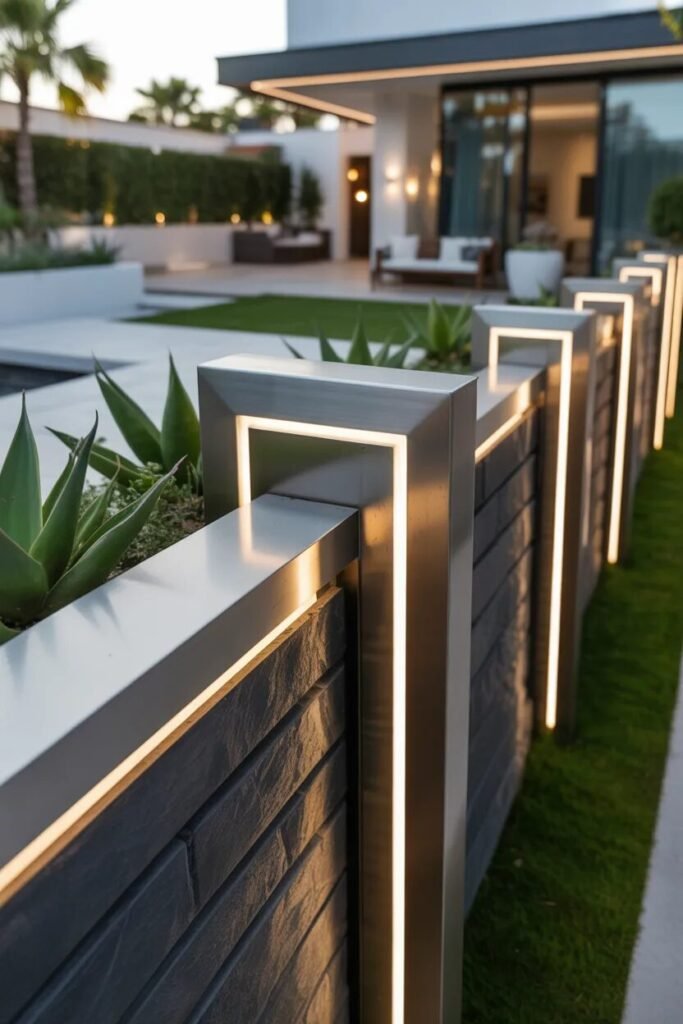 luxury garden fence ideas smart fence