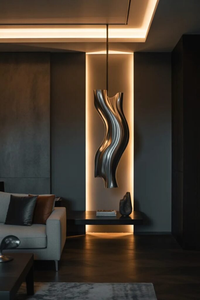 metal luxury wall art ideas