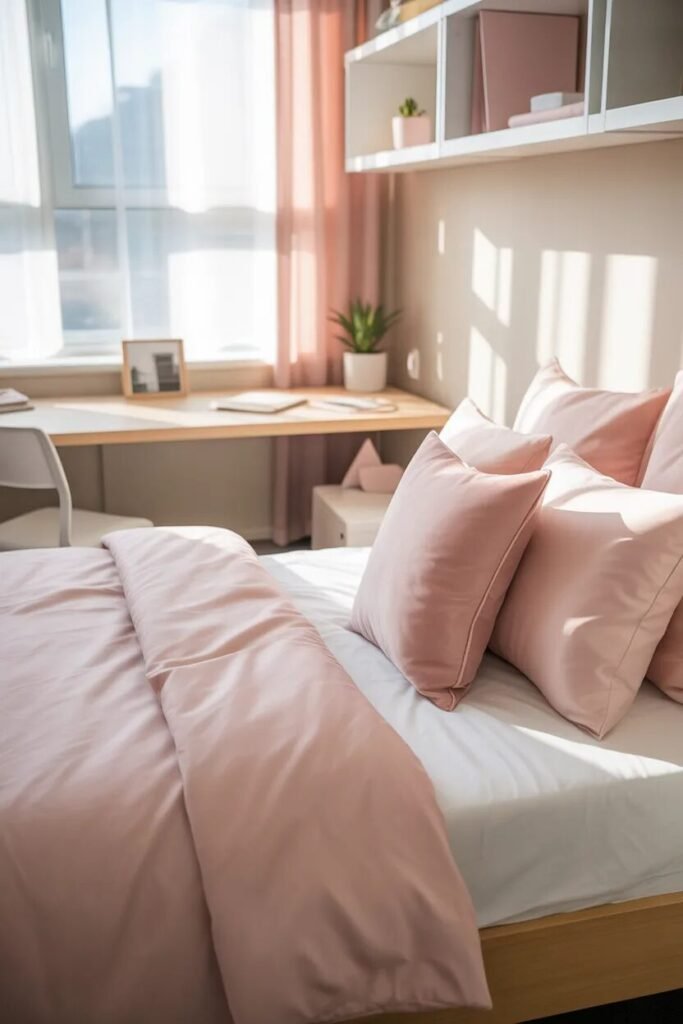 23 pink dorm room ideas 8 pink dorm room ideas pink white harmony