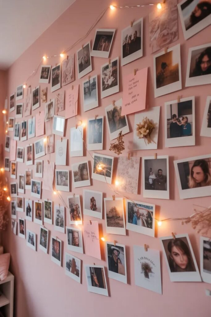 23 pink dorm room ideas 16 pink dorm room ideas photo gallery wall