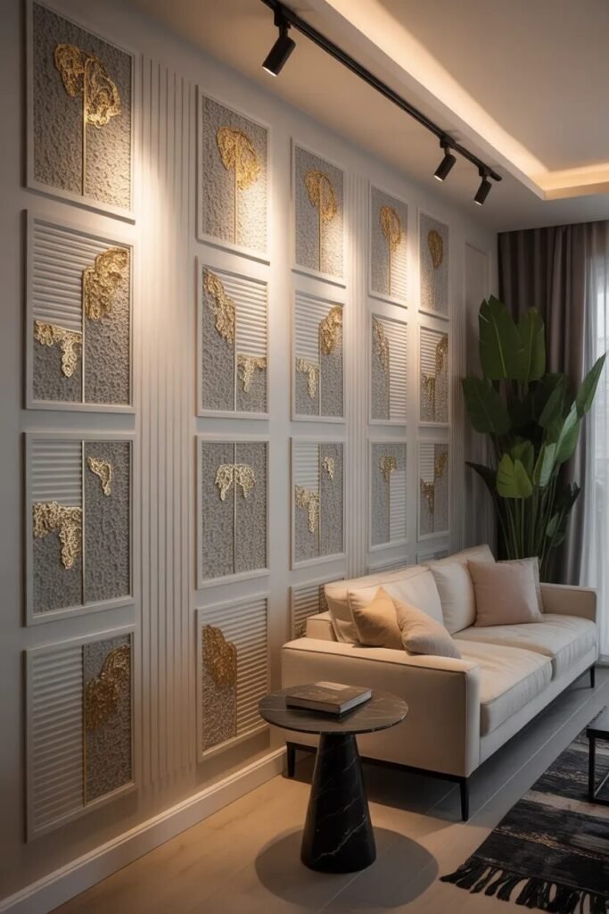 panel luxury wall art ideas