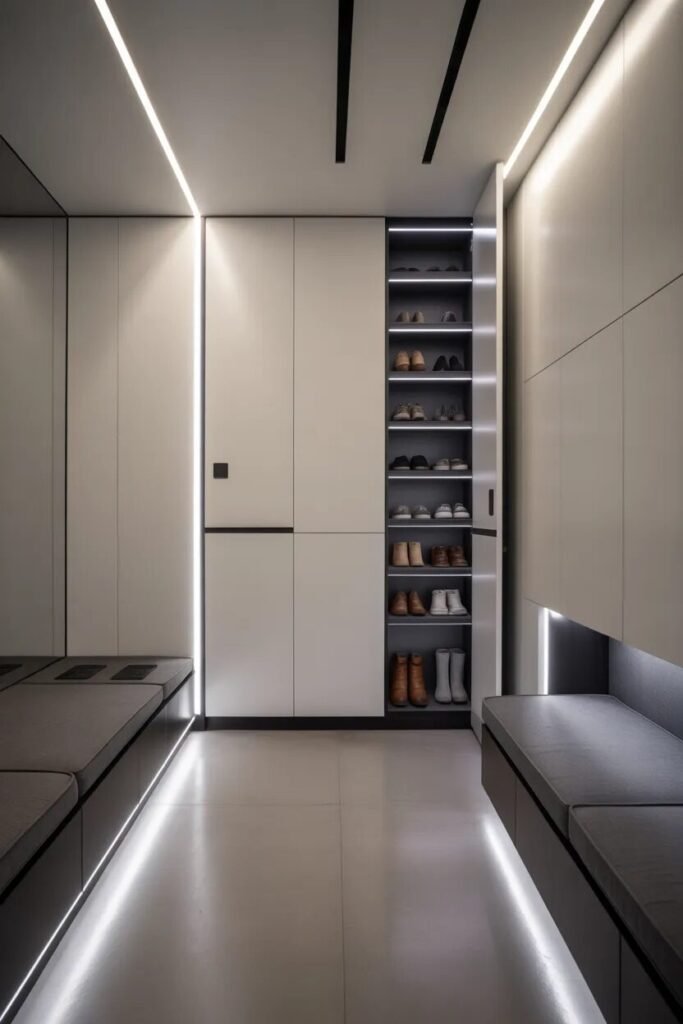 30 luxury mudroom ideas smart tech entry