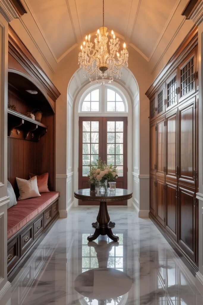 30 luxury mudroom ideas high ceiling entry