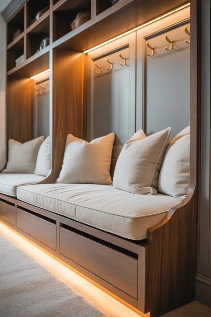 30 luxury mudroom ideas bench wall design