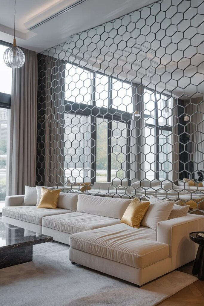 mirror luxury wall art ideas