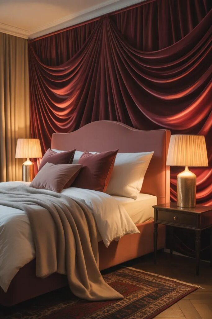 fabric luxury wall art ideas