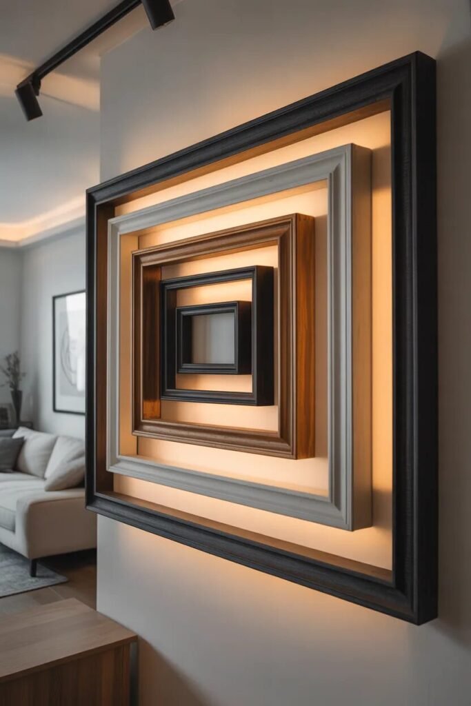 frame luxury wall art ideas
