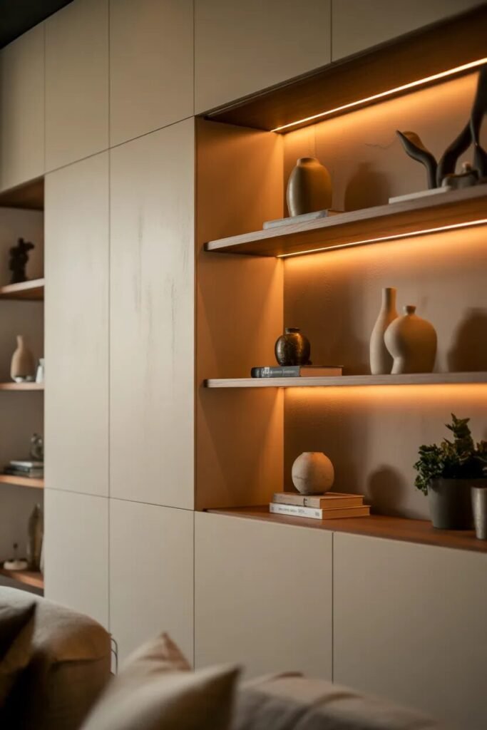 shelf luxury wall art ideas