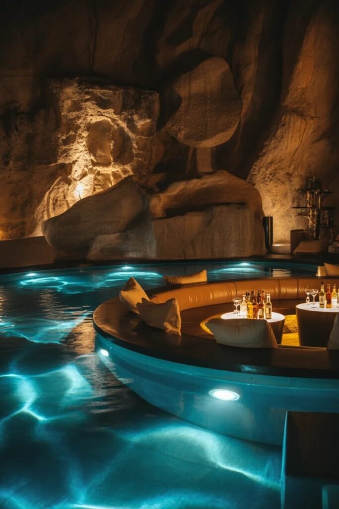 30 creative pool bar ideas sunken cave bar