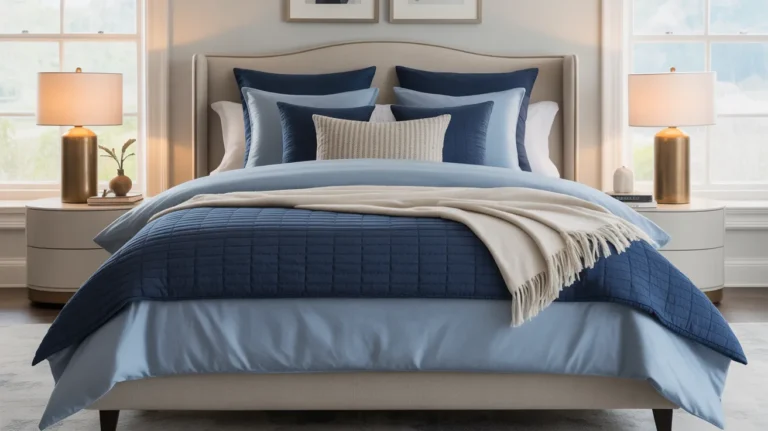 Blue bedding ideas