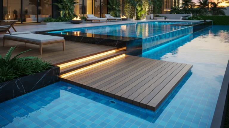 Unique pool deck ideas
