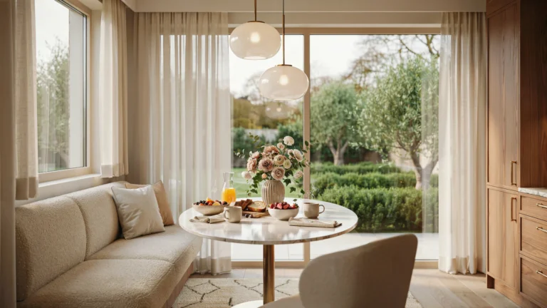 luxury breakfast nook decor ideas
