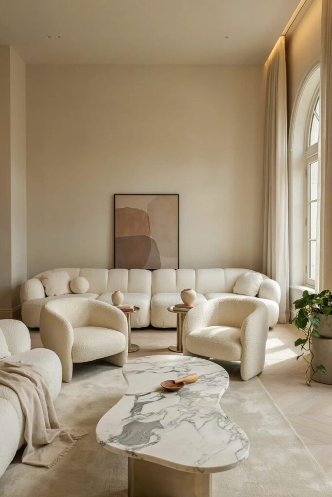 White living room couches design ideas