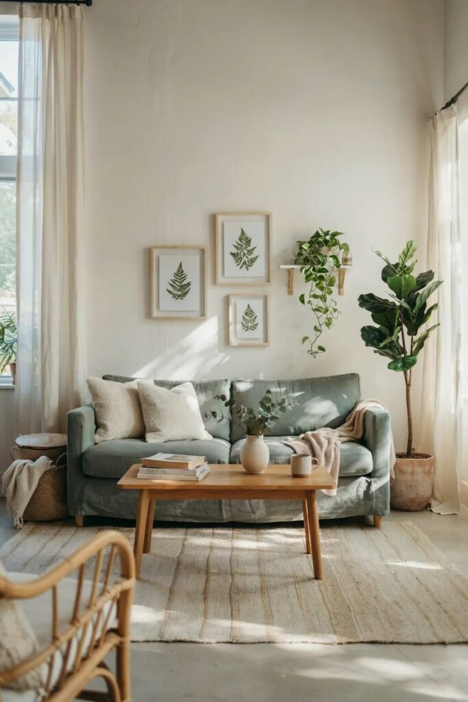 Sage living room couches design ideas