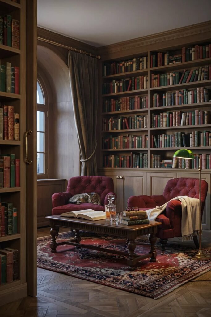 Hidden reading room ideas retreat