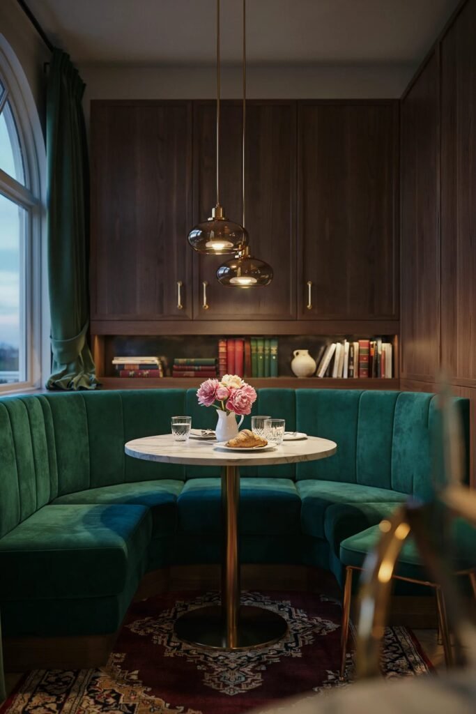 luxury breakfast nook decor ideas 12 luxury breakfast nook decor ideas velvet seating