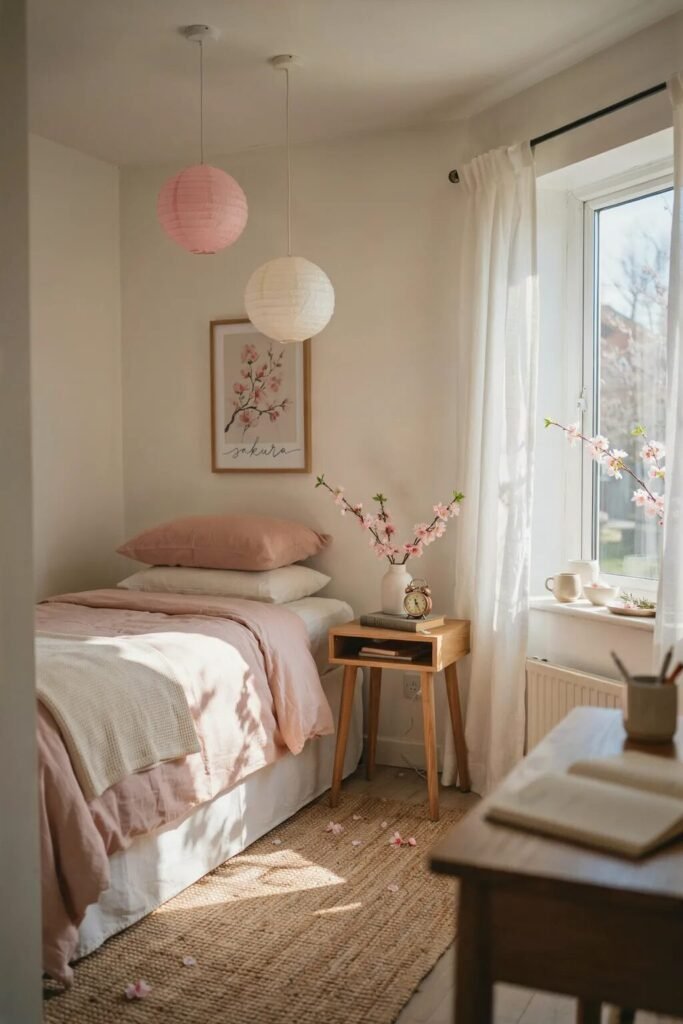 Cherry blossom 18 dorm room theme ideas