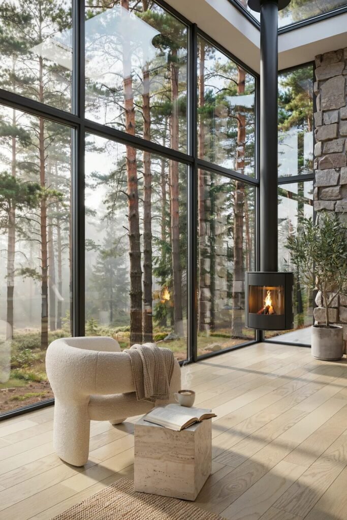 Cozy reading chair ideas 13 Forest cozy reading chair ideas
