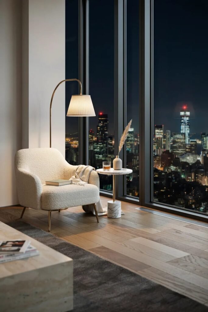 Cozy reading chair ideas 18 Penthouse cozy reading chair ideas