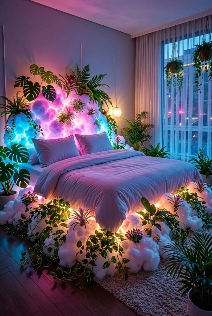 22 dorm bedding ideas 2 Floating cloud 22 dorm bedding ideas