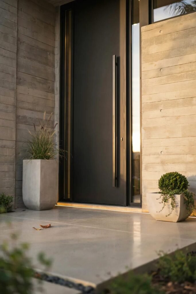 single main door design 2 Modern single main door design
