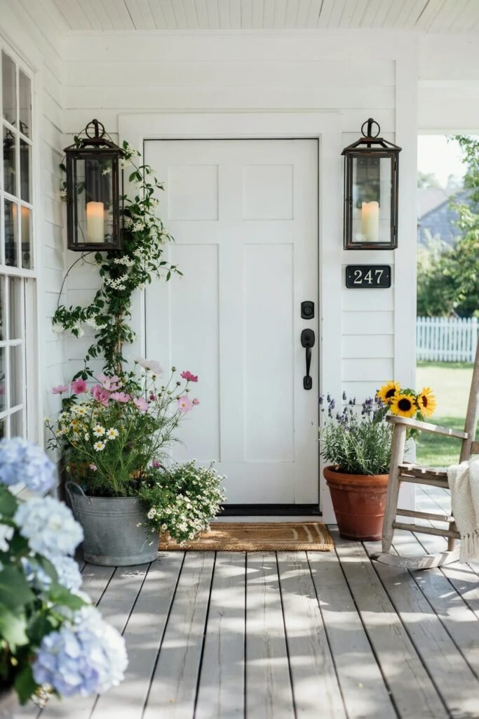 single main door design 6 Farmhouse single main door design