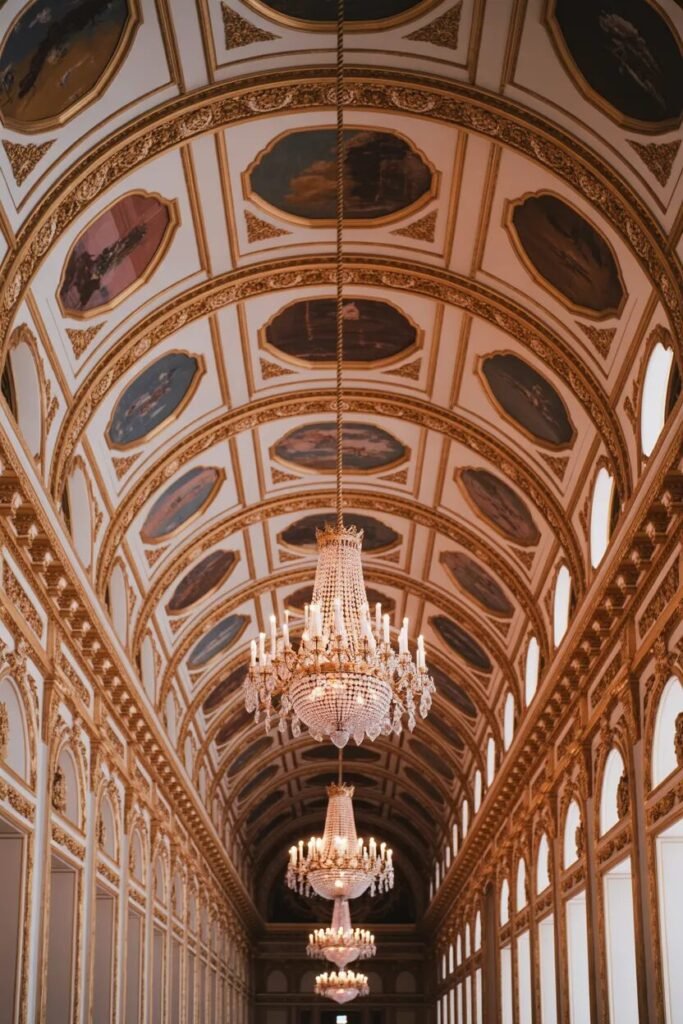 Luxury corridor ceiling design dome