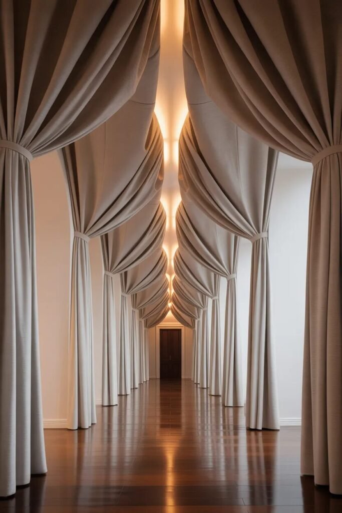 Luxury corridor ceiling design couture