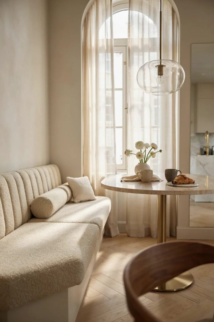 Small breakfast nook ideas luxury window