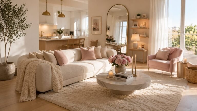 Cozy girly apartment ideas 19 Cozy girly apartment ideas
