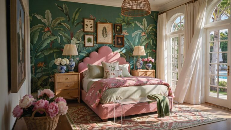 Preppy bedroom design 17 Preppy bedroom design