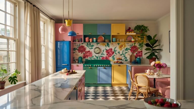 Dopamine kitchen decor ideas 16 Dopamine kitchen decor ideas