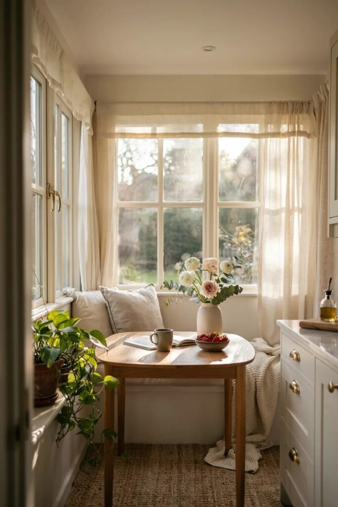 Window seat ideas 6 Bright breakfast window seat ideas