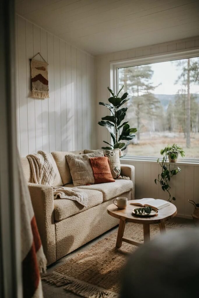 Small camper interior ideas 4 Cozy seating small camper interior ideas