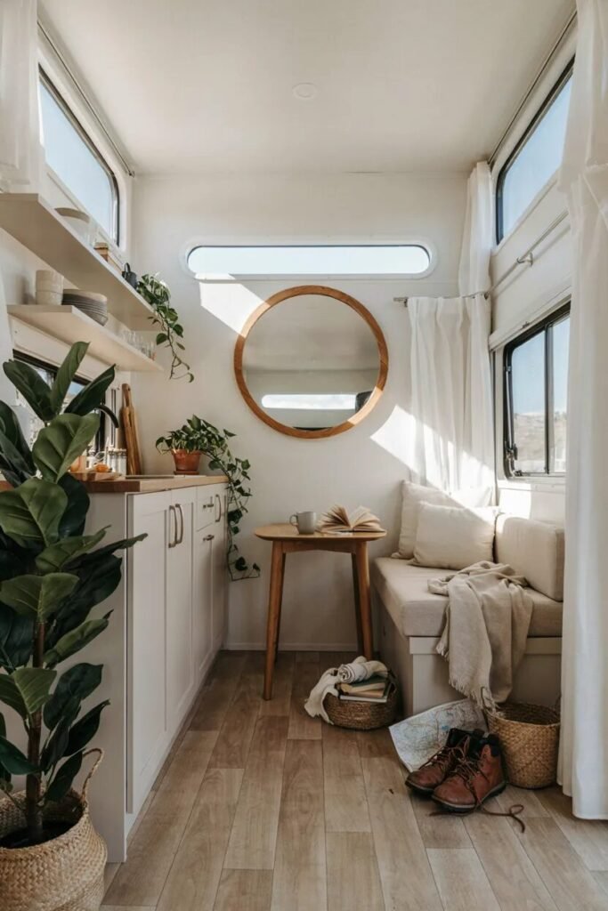Small camper interior ideas 7 Mirror small camper interior ideas