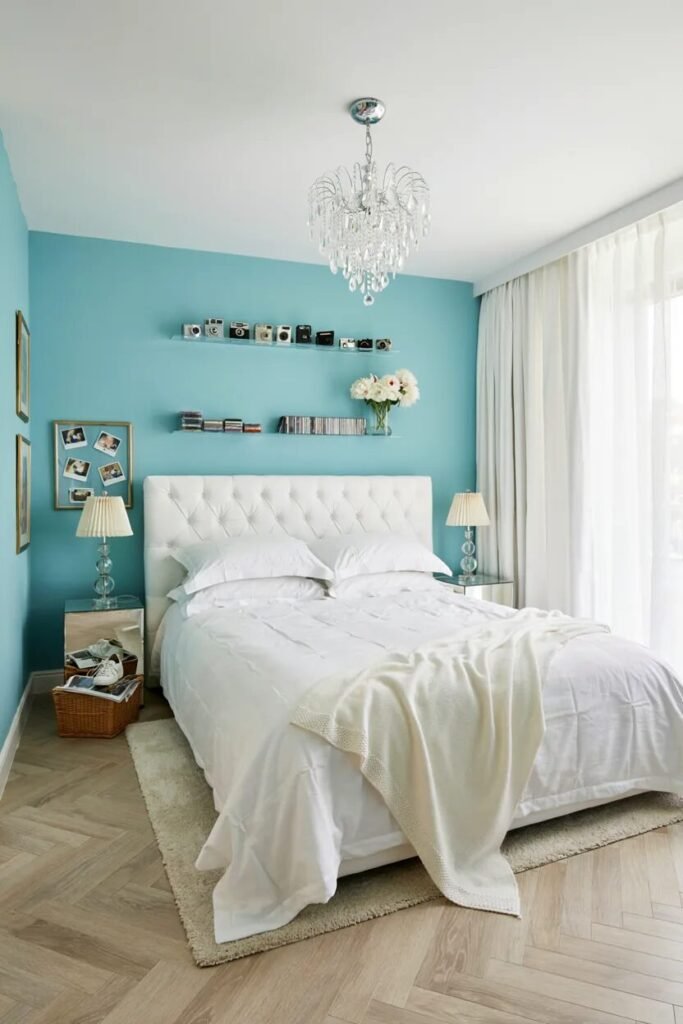 2000s teen bedroom design 13 Tiffany blue 2000s teen bedroom design