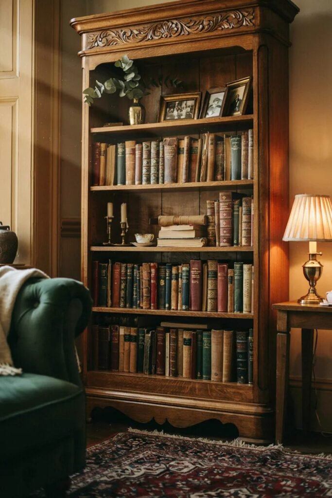Bookshelves ideas 18 Vintage wooden bookshelves ideas décor