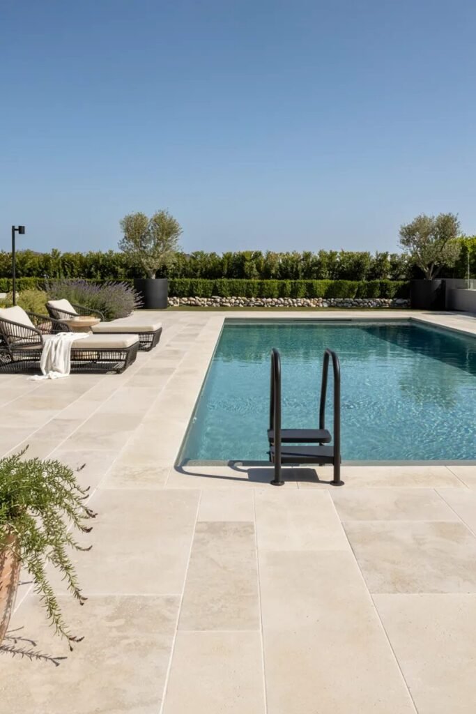 DIY pool ladder ideas 9 DIY pool ladder ideas black design