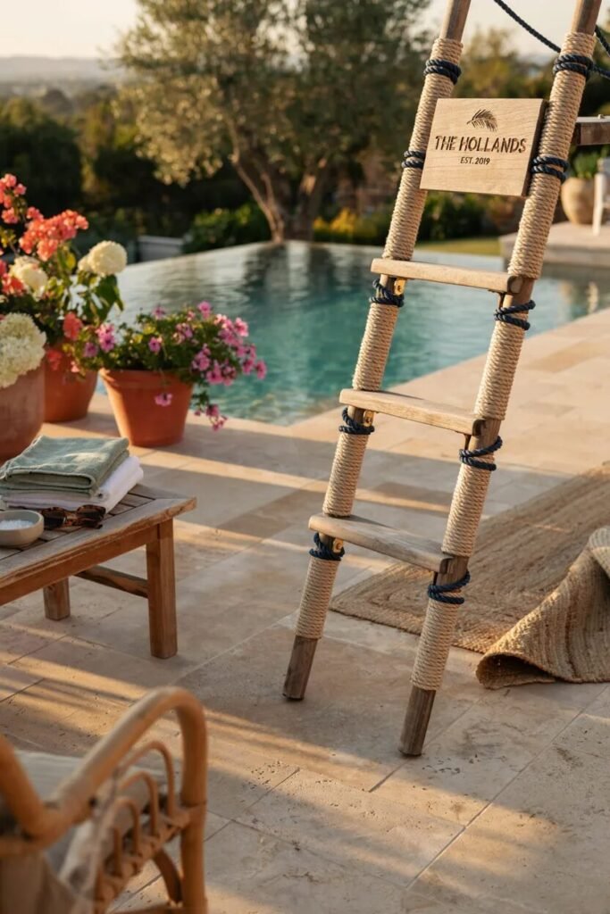 DIY pool ladder ideas 16 DIY pool ladder ideas personalized design