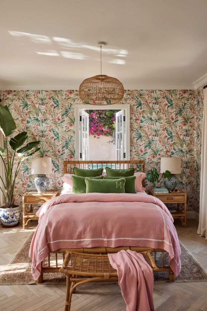 Preppy bedroom design 6 Bamboo preppy bedroom design furniture