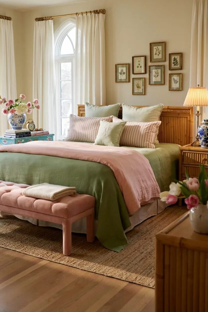 Preppy bedroom design 21 Personalized preppy bedroom design accessories