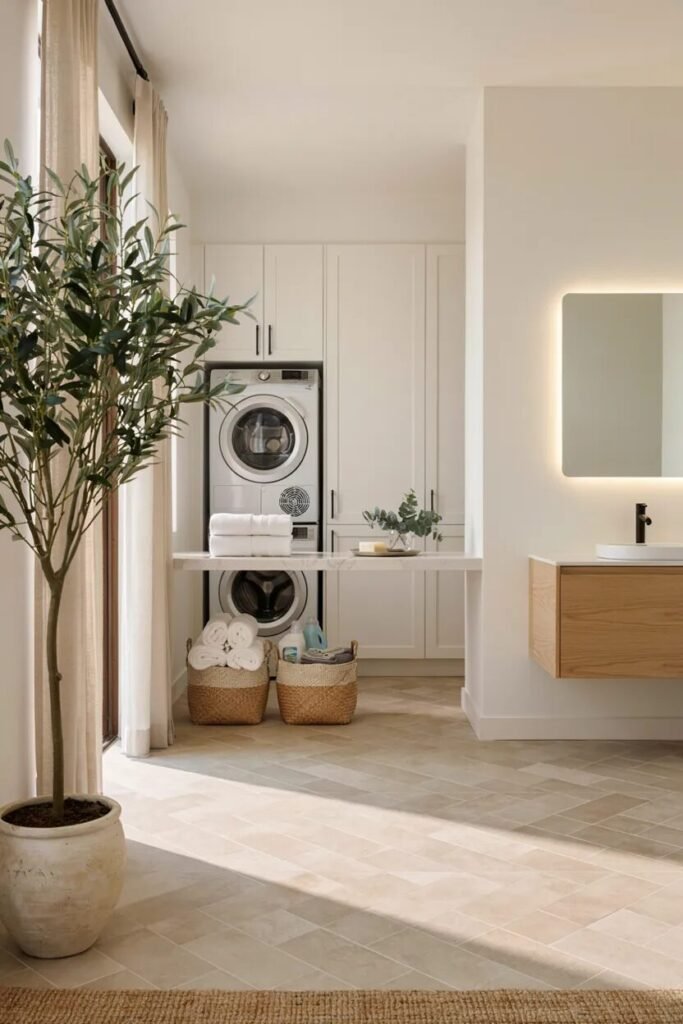 laundry room bathroom combo ideas 2 Modern laundry room bathroom combo ideas