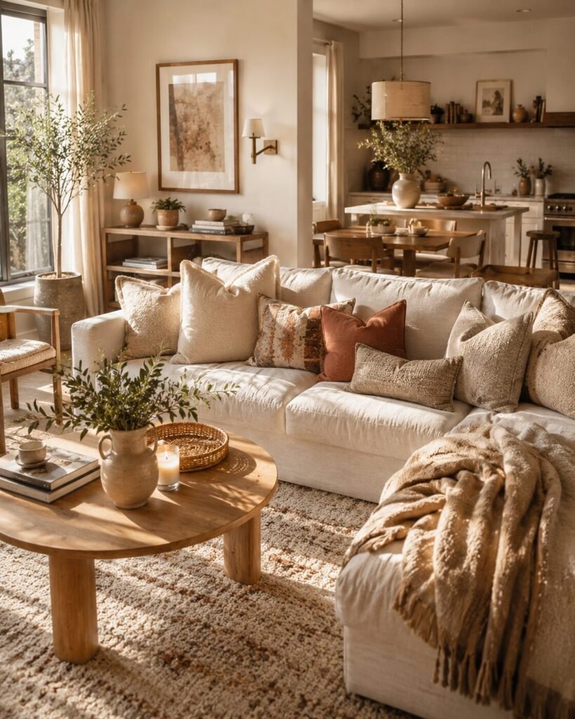 Cute homey apartment ideas neutral colors