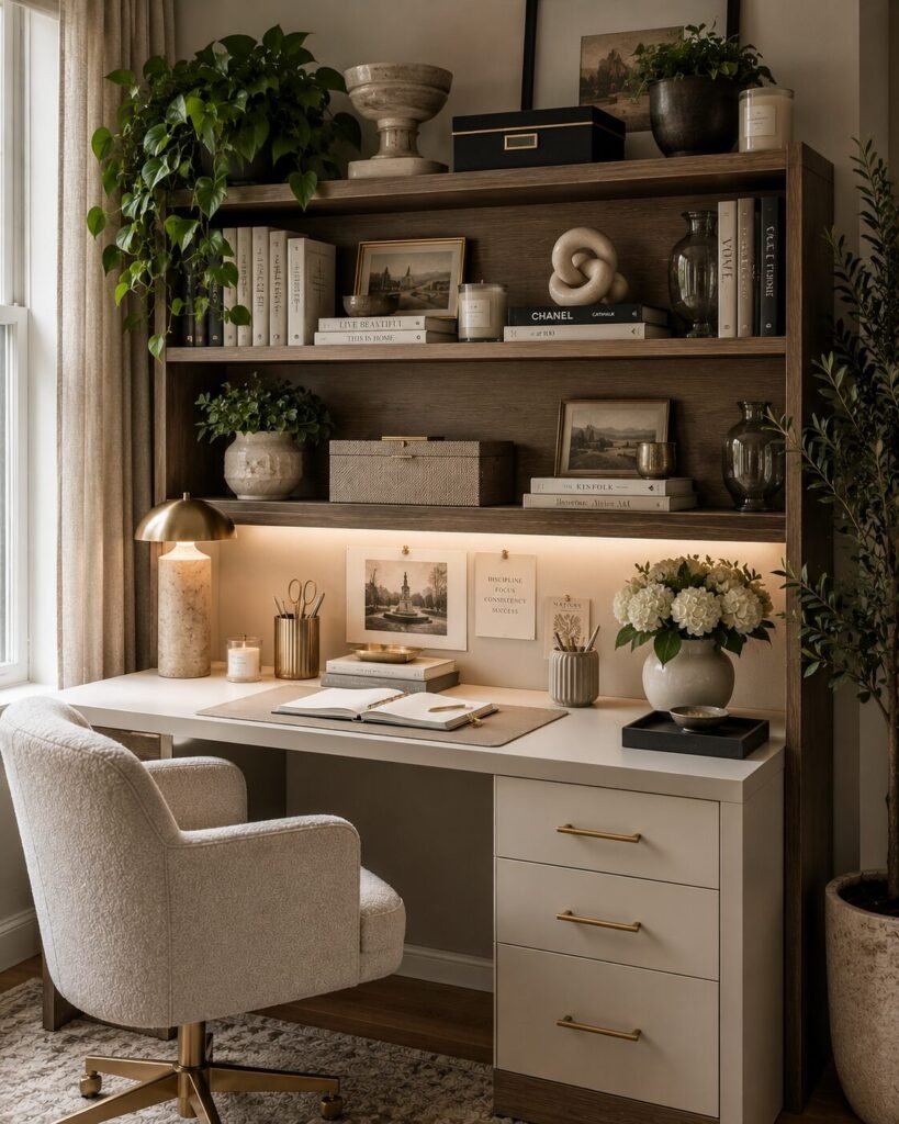 Cute desk hutch ideas luxury workspace