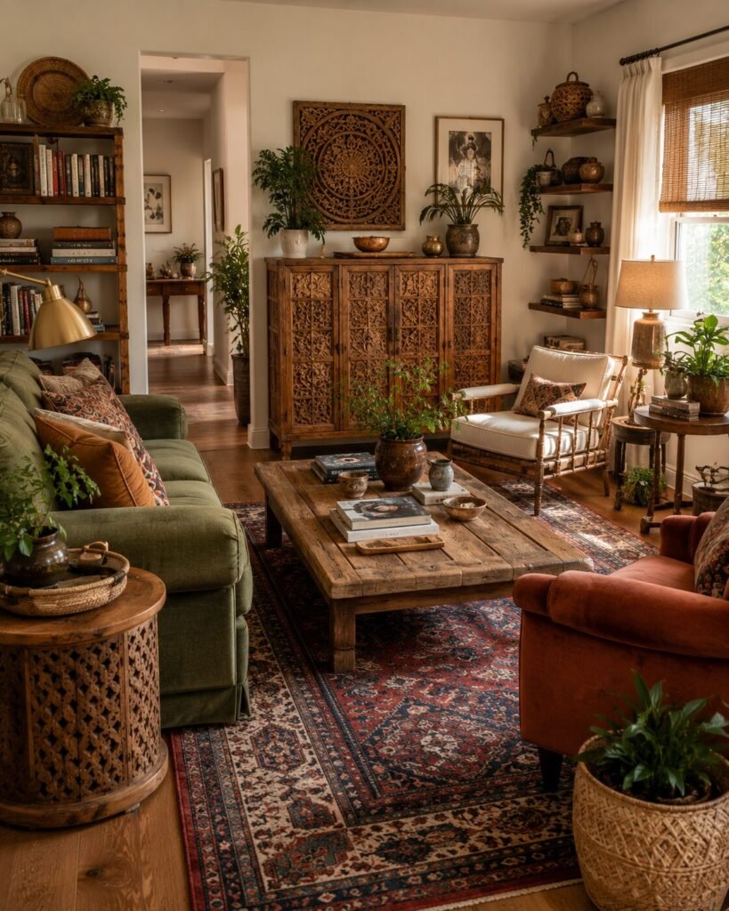 Cozy eclectic home ideas 8 Cozy eclectic home ideas natural wood