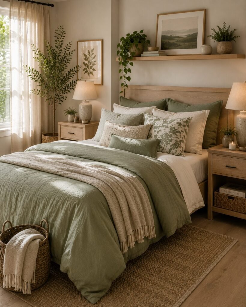  27 unique bedding combo ideas sage linen