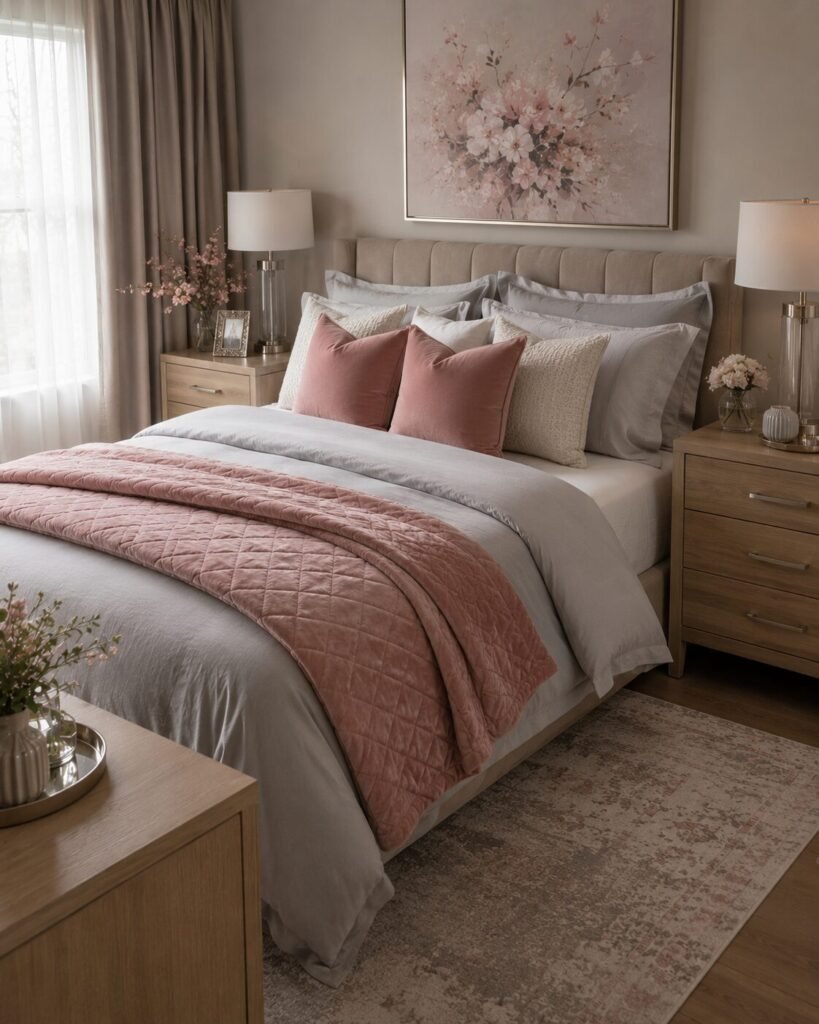 27 unique bedding combo ideas blush grey